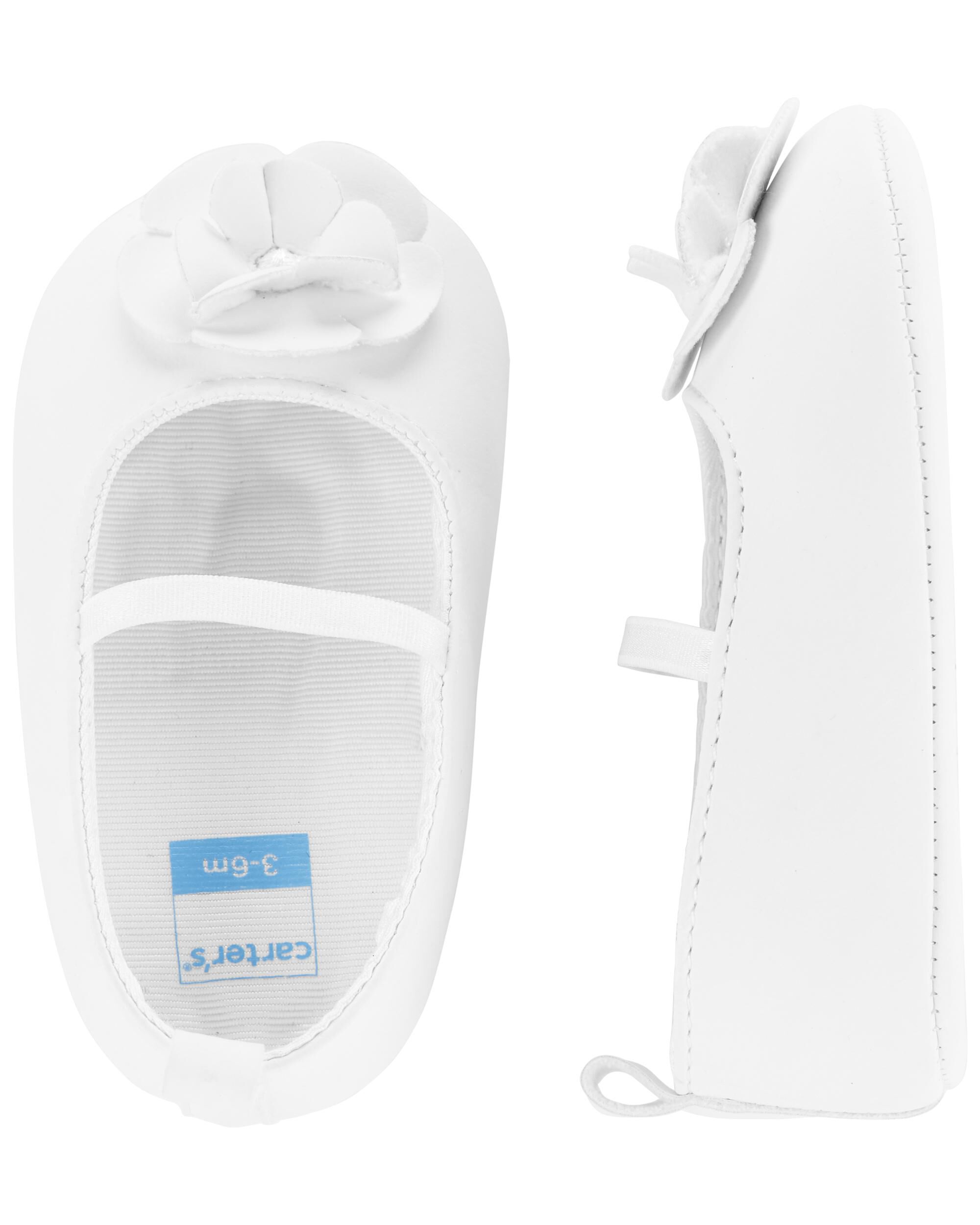 baby girl white sandals size 4