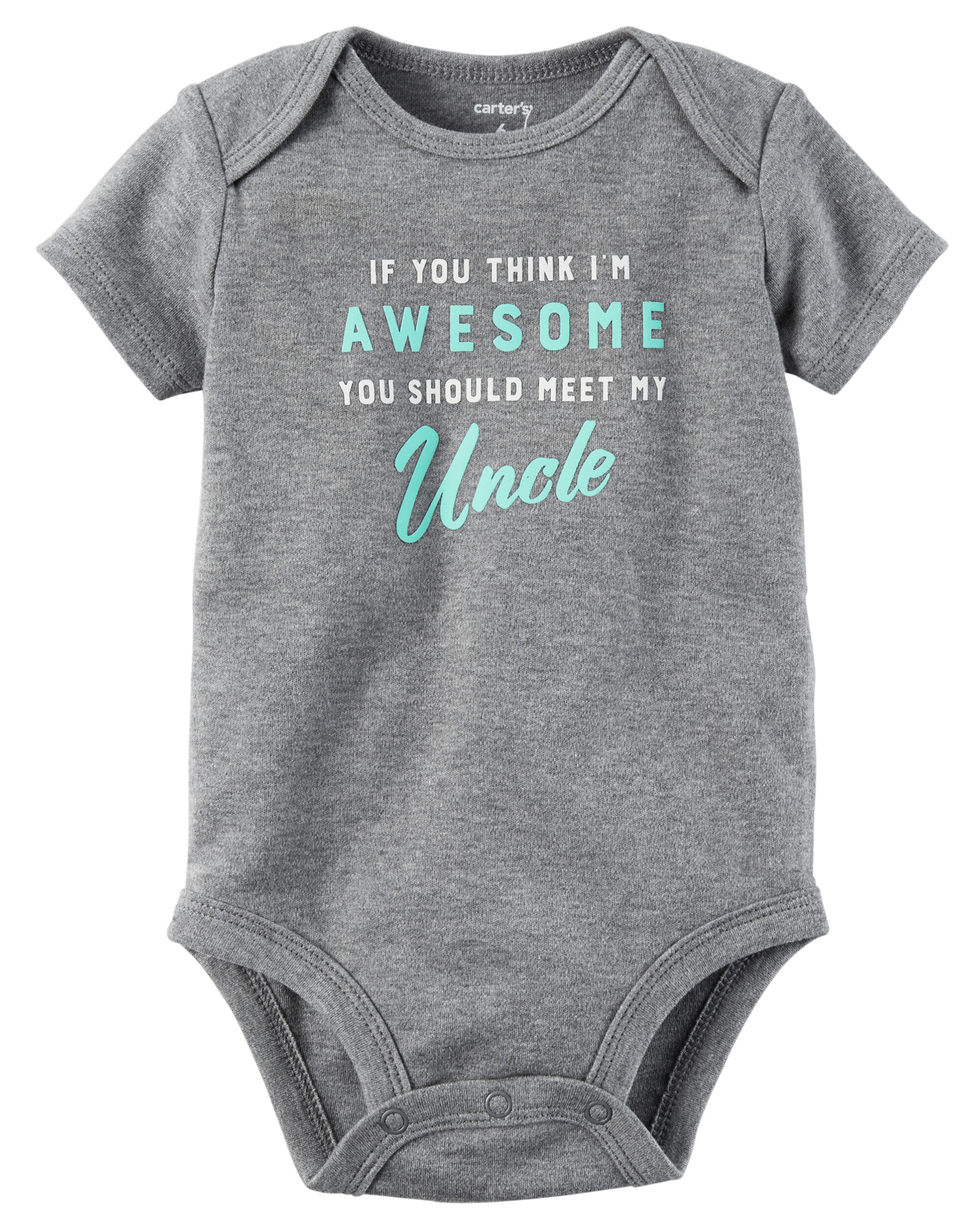 carter's uncle onesie