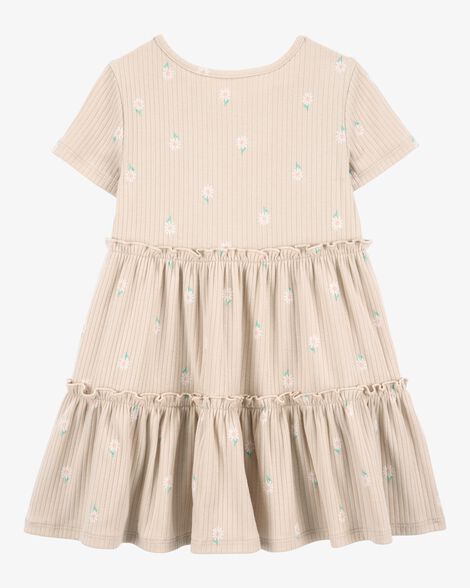 Product image 2 of Toddler Floral Short-Sleeve Dress - Floral