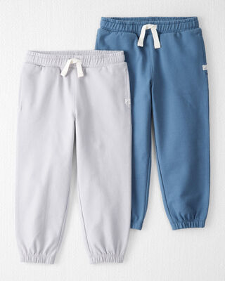 Product image 1 of Toddler 2-Pack Organic Cotton French Terry Sweatpants