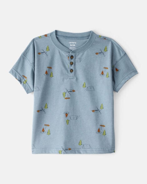 Product image 1 of Toddler Boy Camping Short-Sleeve Tee - Blue