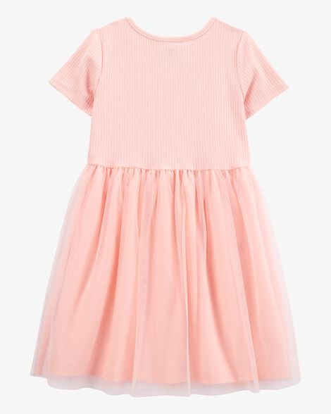 Product image 2 of Kid Bunny Tutu Short-Sleeve Dress - Pink
