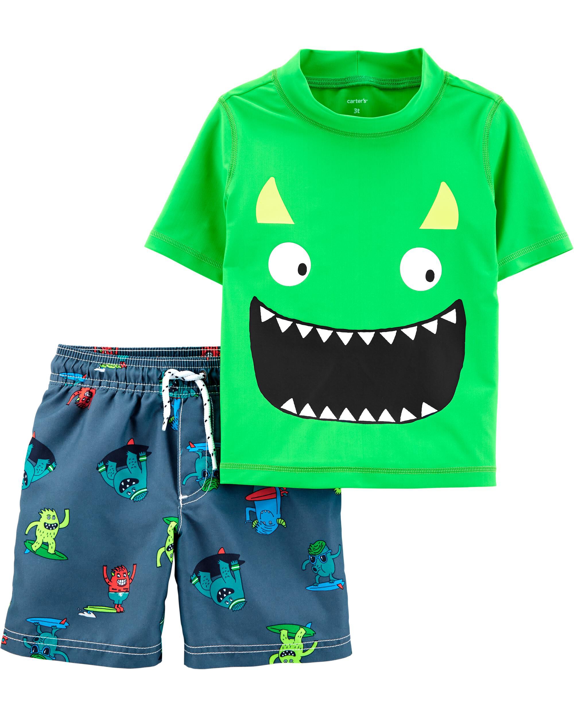 carters boy swimwear