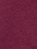 Burgundy - Kid Zip-Up Fleece Hoodie, Selected