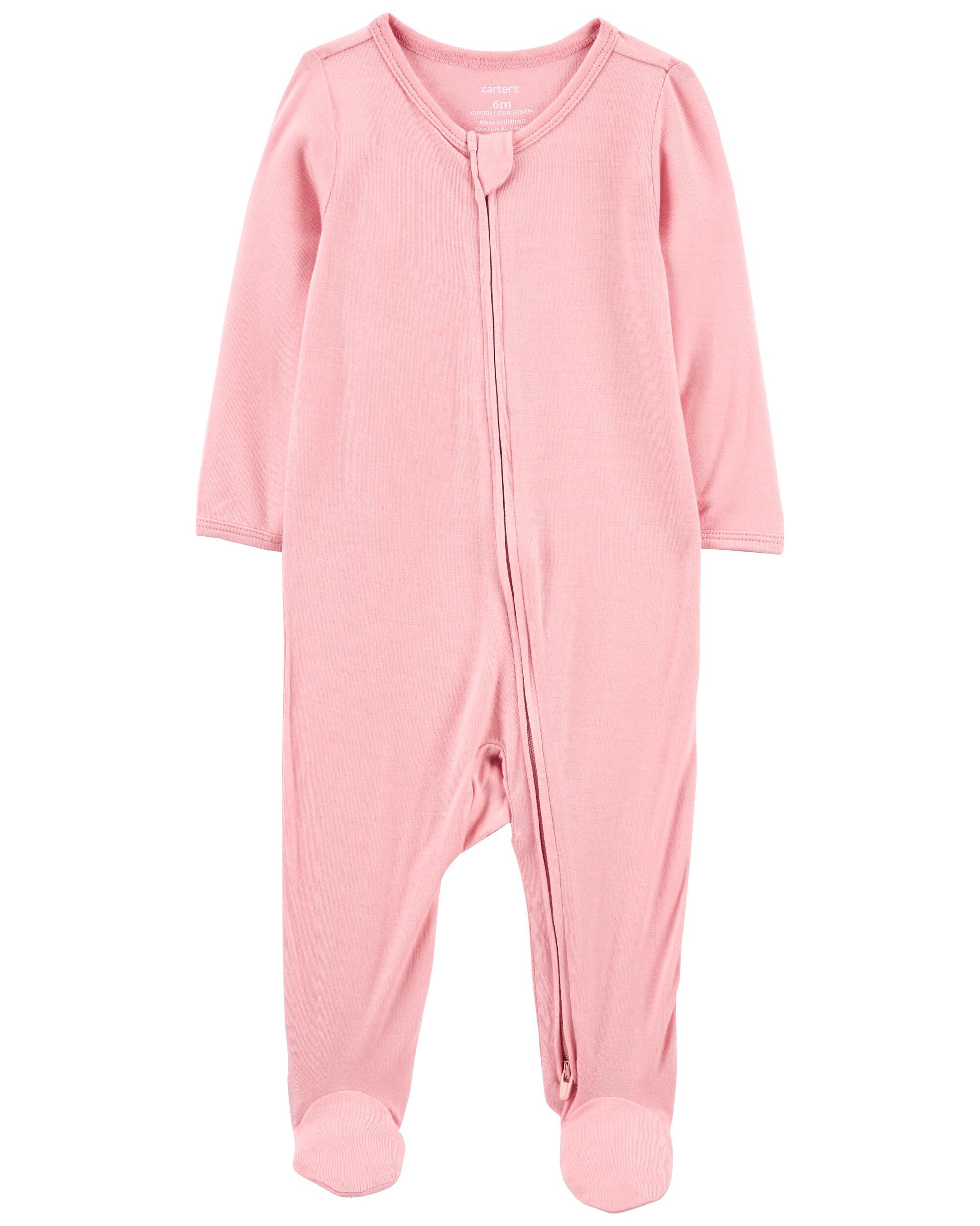 Zip-Up PurelySoft Sleep & Play Pajamas - Carter's | Carter's
