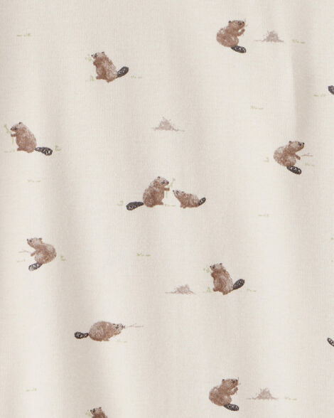  Product image 3 of Kid Organic Cotton Pajamas in Beavers' Creek Print
