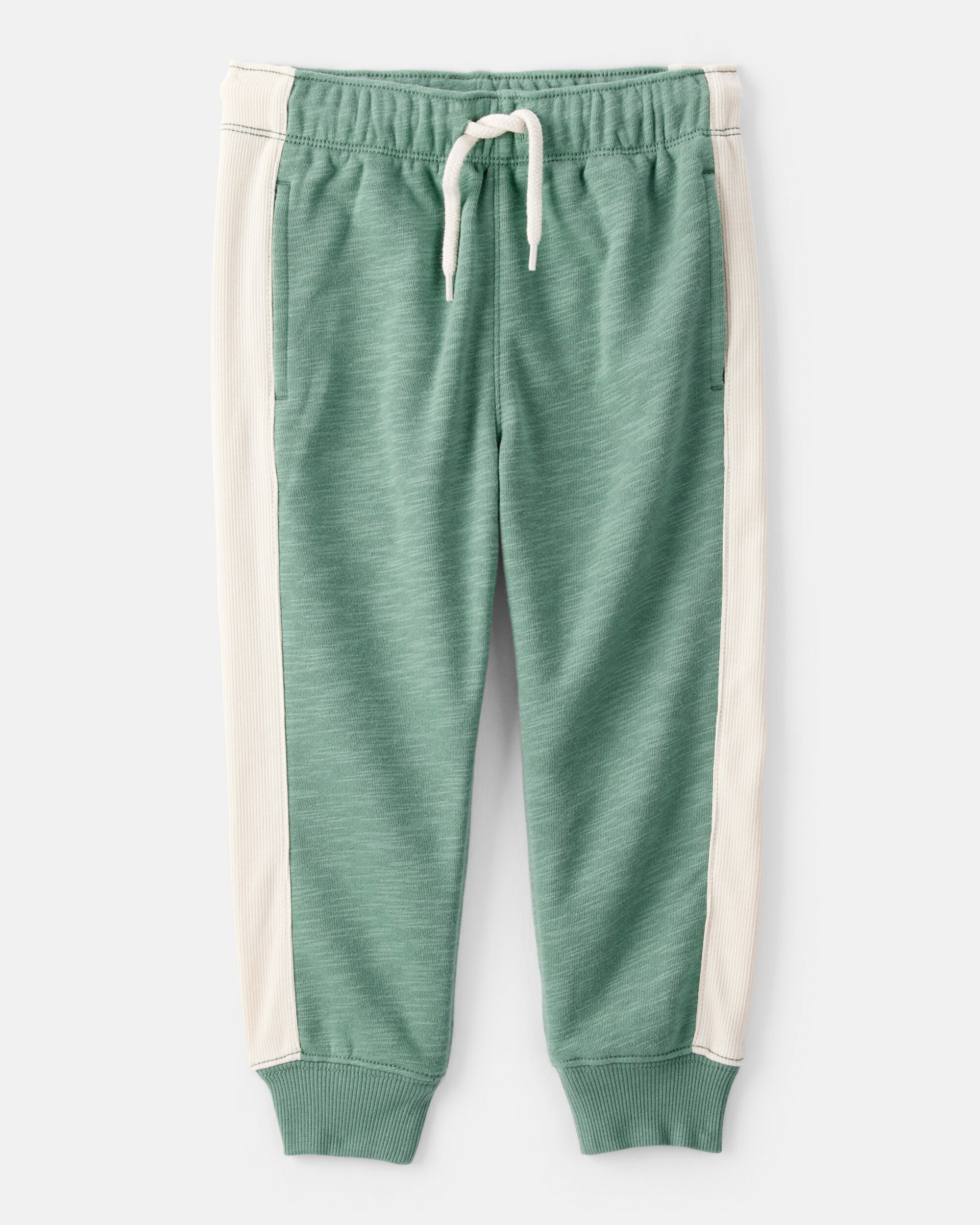 Toddler 2-Piece French Terry Sweatshirt & Pull-On Jogger Set - Green