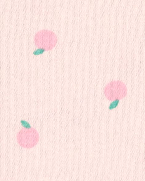  Product image 2 of Toddler Orange Print Short-Sleeve Fashion Top - Pink