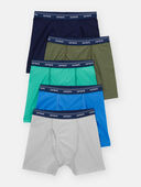 Multi - Kid 5-Pack Active Mesh Boxer Briefs Underwear
, Selected