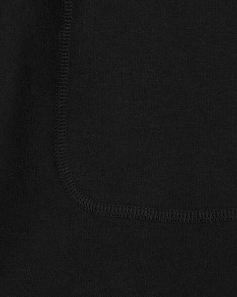 Product image 3 of Boys Pull-On French Terry Shorts - Black