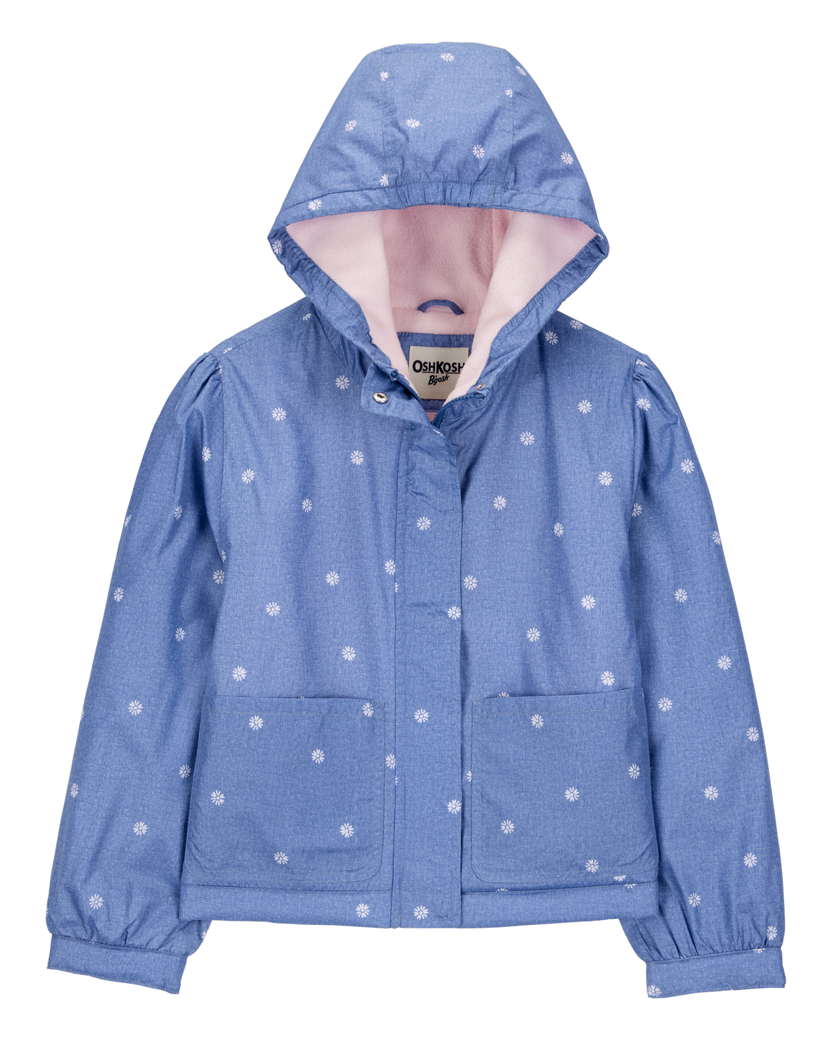 Style Eyes Wildcat's Blanket ジャケット 38 Girls Daisy-Print Chambray Jacket - Blue - OshKosh | Carter's