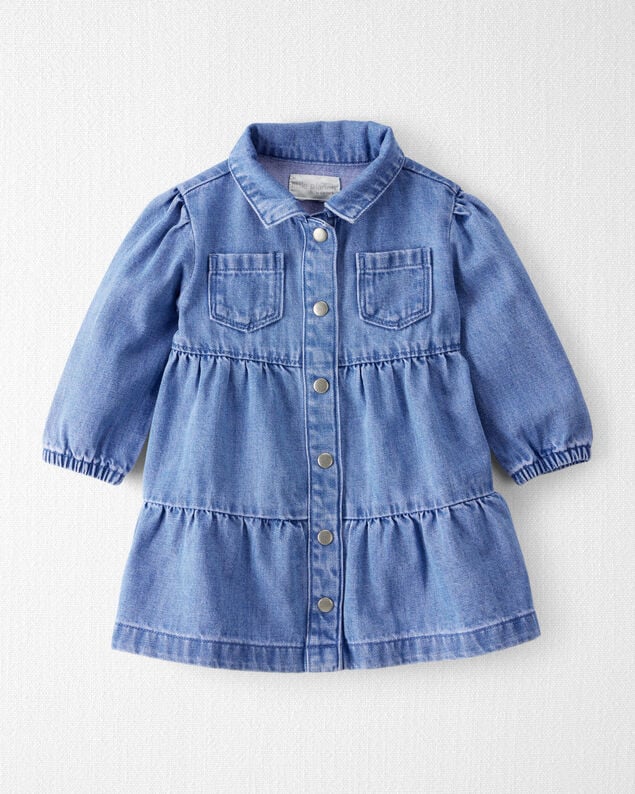 Baby Starfish Snap-Up Cotton Romper