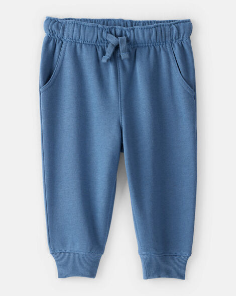 baby boy daydream fleece joggers - blue