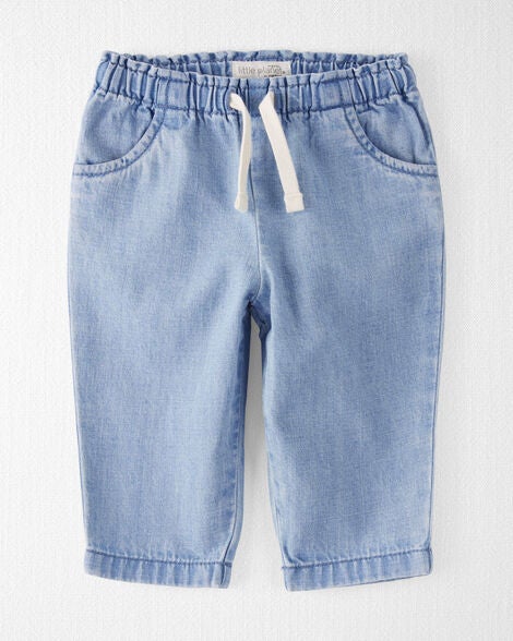  Product image 1 of Baby Organic Cotton Chambray Pants