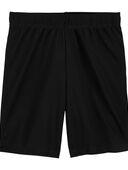 Black - Kid Athletic Mesh Shorts, Selected
