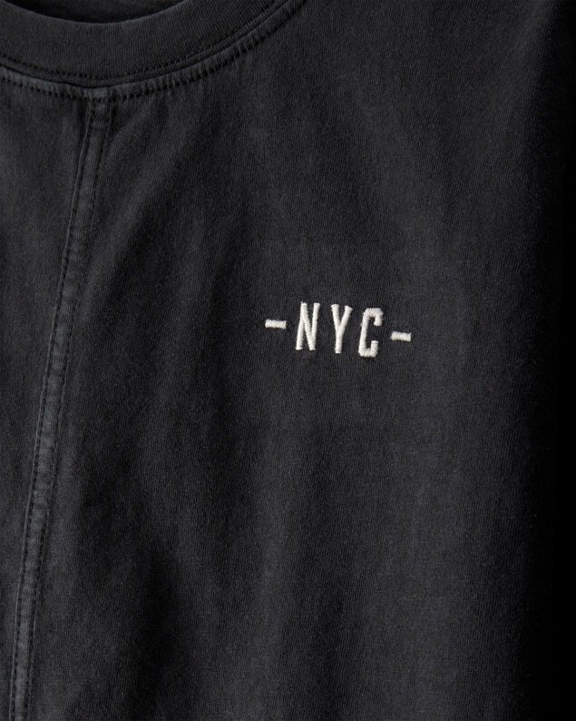 Product image 2 of Boys NYC Cotton Short-Sleeve Tee - Black