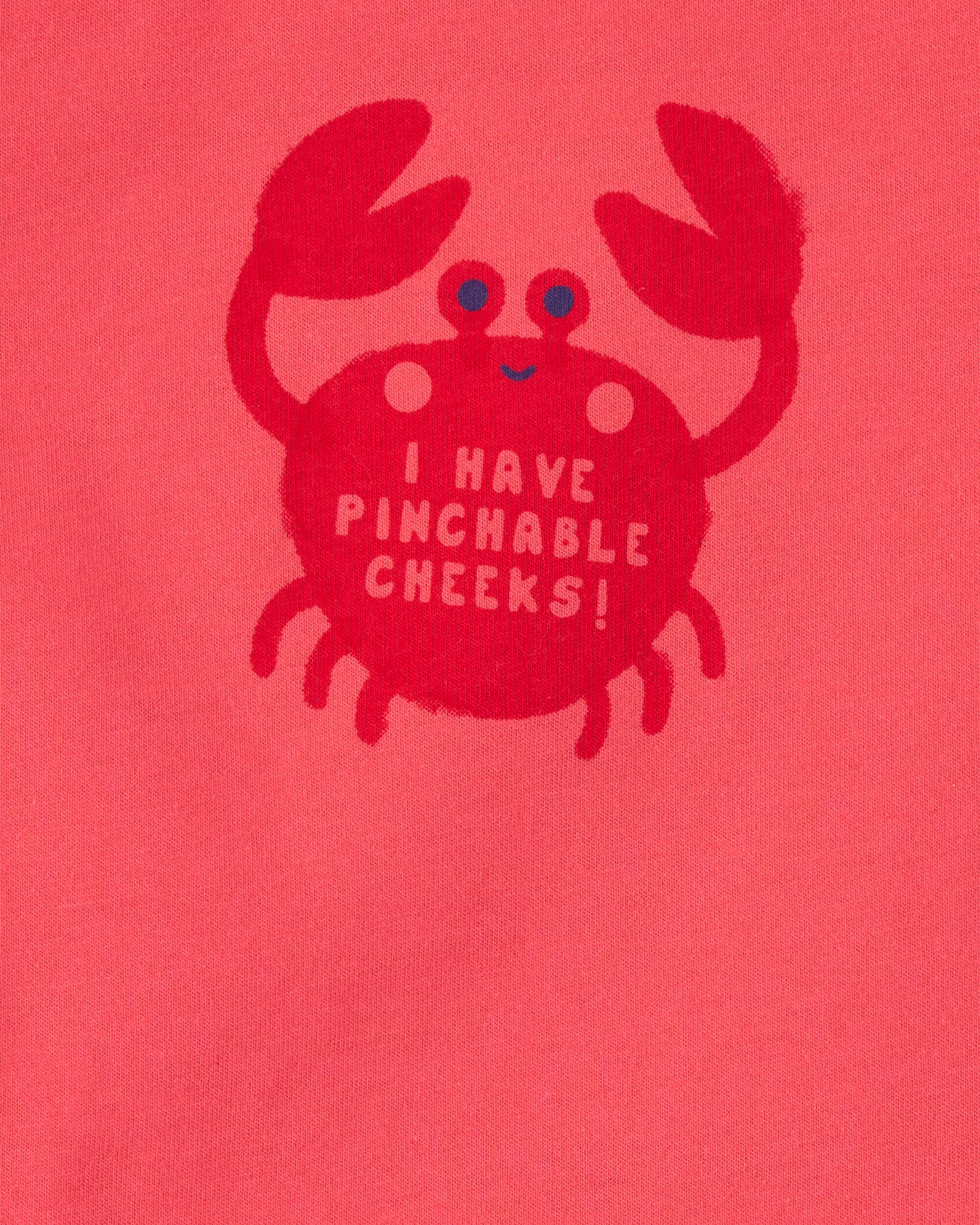 Baby Pinchable Cheeks Crab Bodysuit - Carter's | Carter's