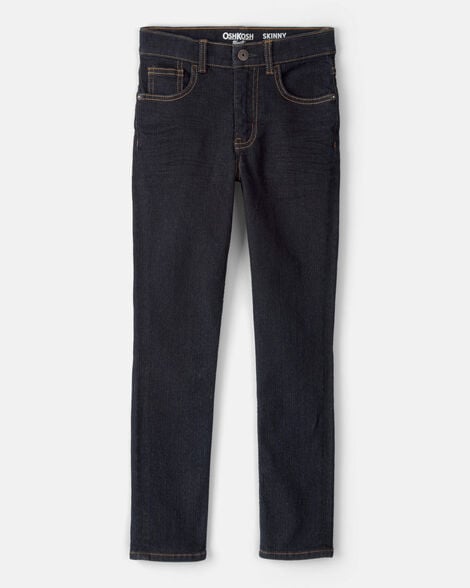 Kid Dark Wash Skinny-Leg Jeans