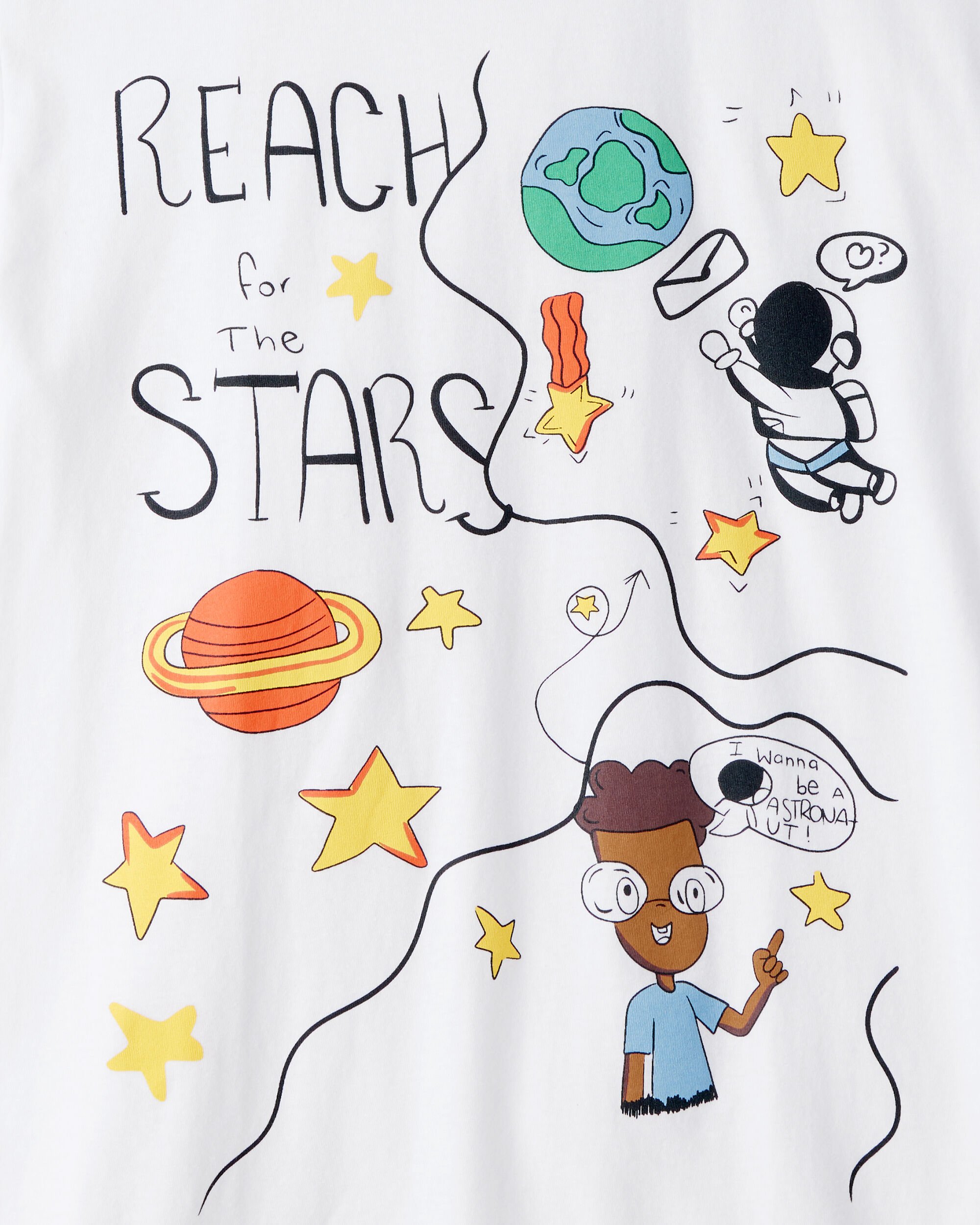Adult Boys & Girls Clubs 'Reach for the Stars' Short-Sleeve Tee