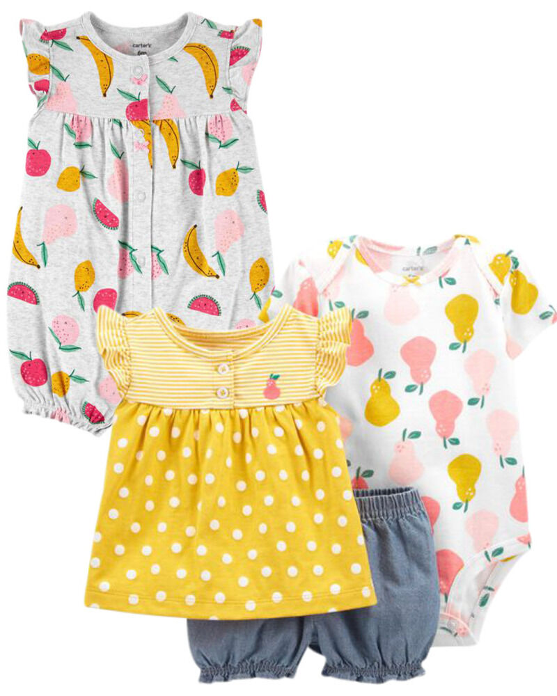 4-Piece Fruit Set