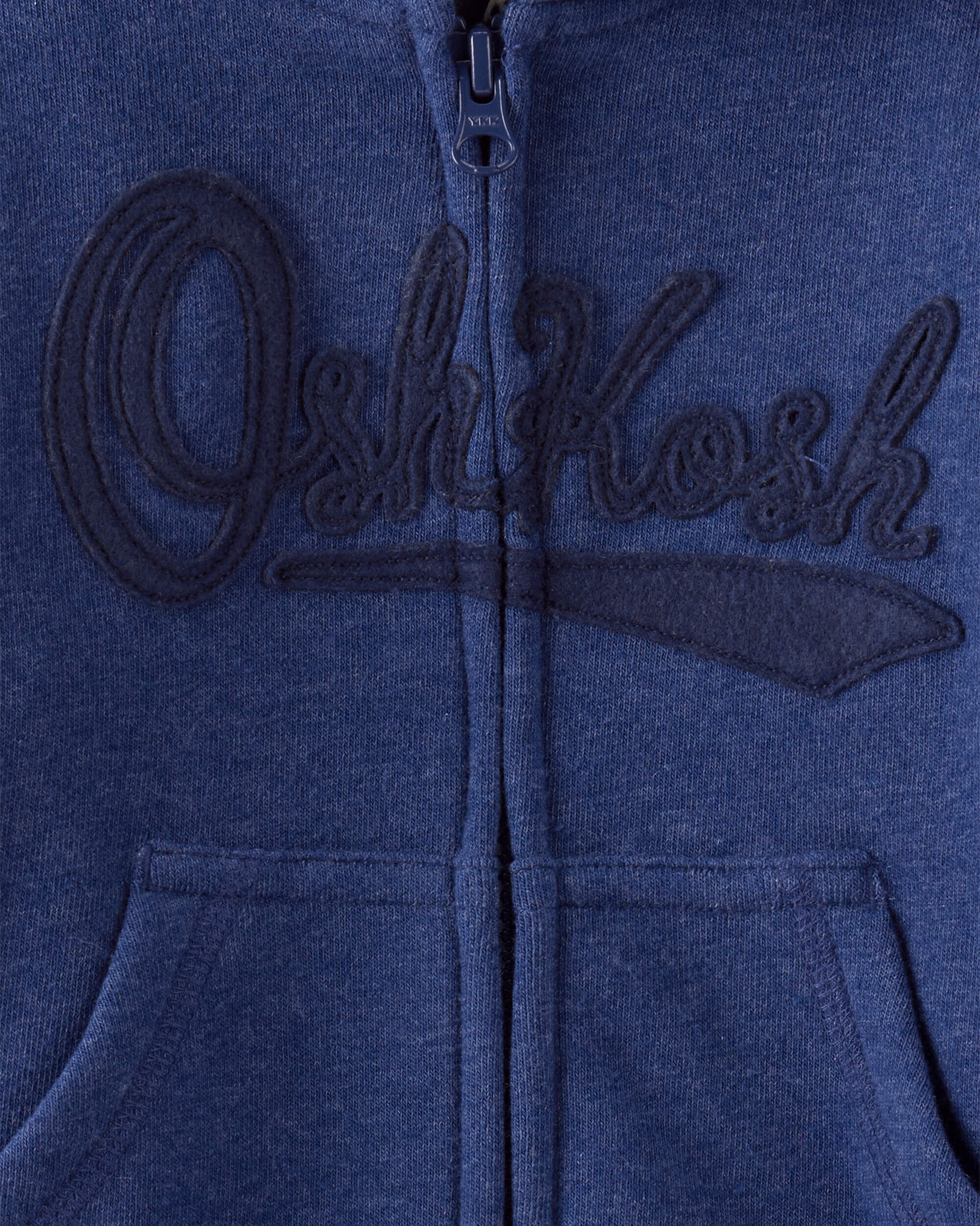 激安通販サイト 人気 Jacket Zip Logo Fleece OshKosh Baby - Carter's | OshKosh - Blue パーツ