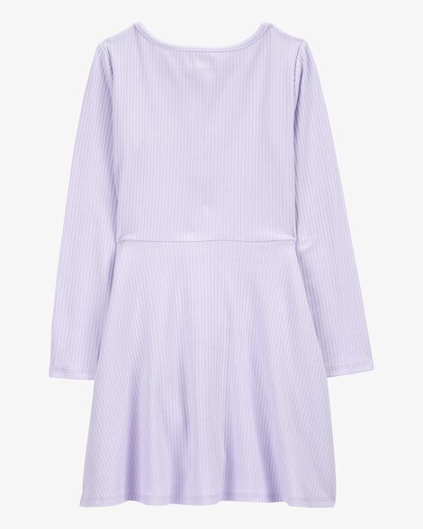  Product image 2 of Kid Long-Sleeve Ribbed Dress