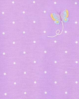 Product image 2 of Kid 2-Pack Butterfly Nightgowns - Purple