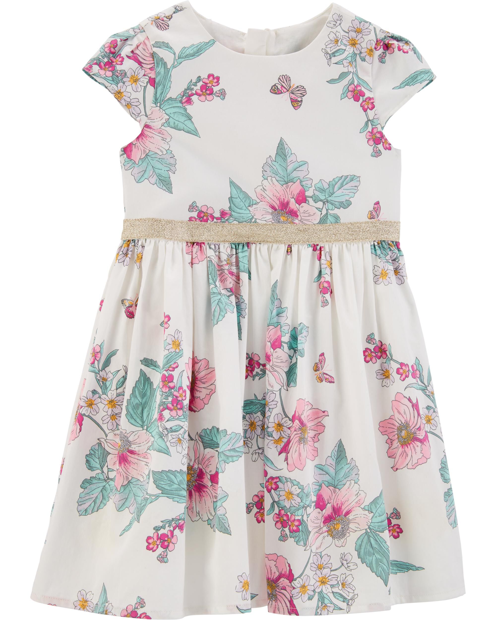 floral tea party dress