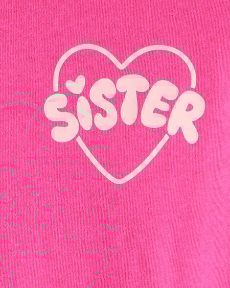 Girls Skeleton Long-Sleeve Graphic Tee - Purple