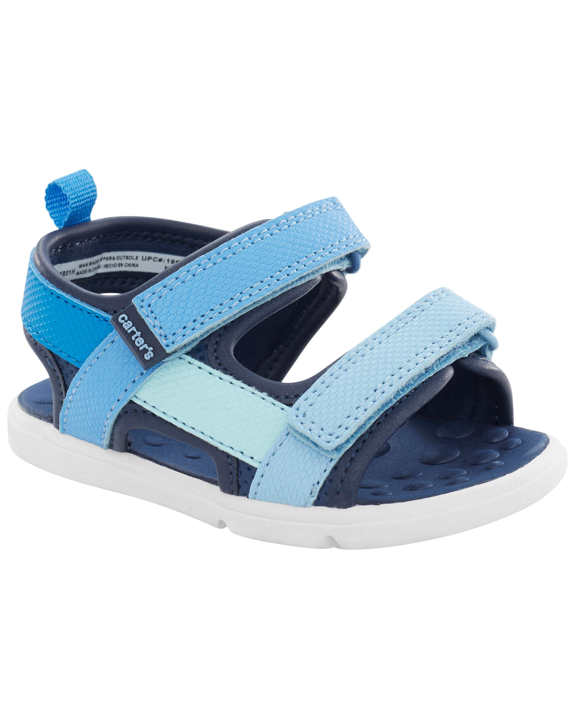 Baby Every Step Hook Loop Soft Sandals Carter s Carter s