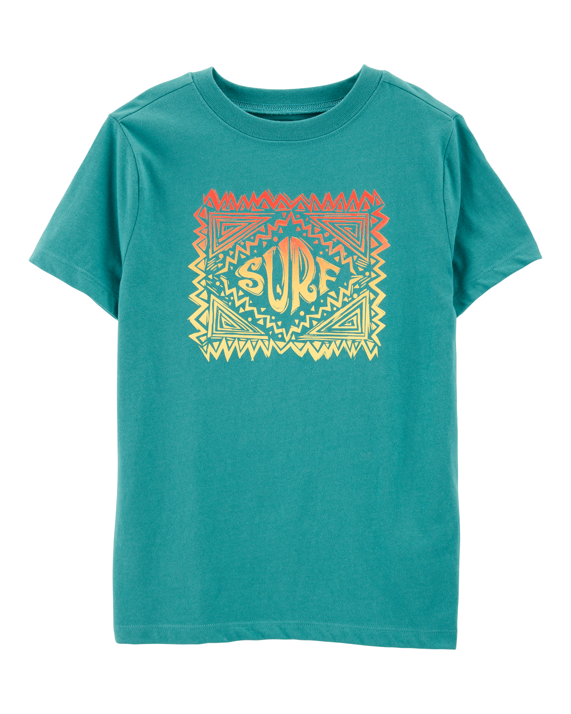 Kid Surf Short-Sleeve Graphic Tee - Turquoise