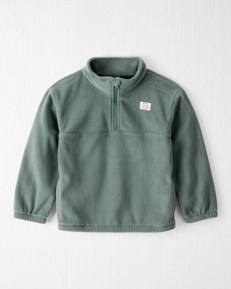 Kid Recycled Microfleece Pullover