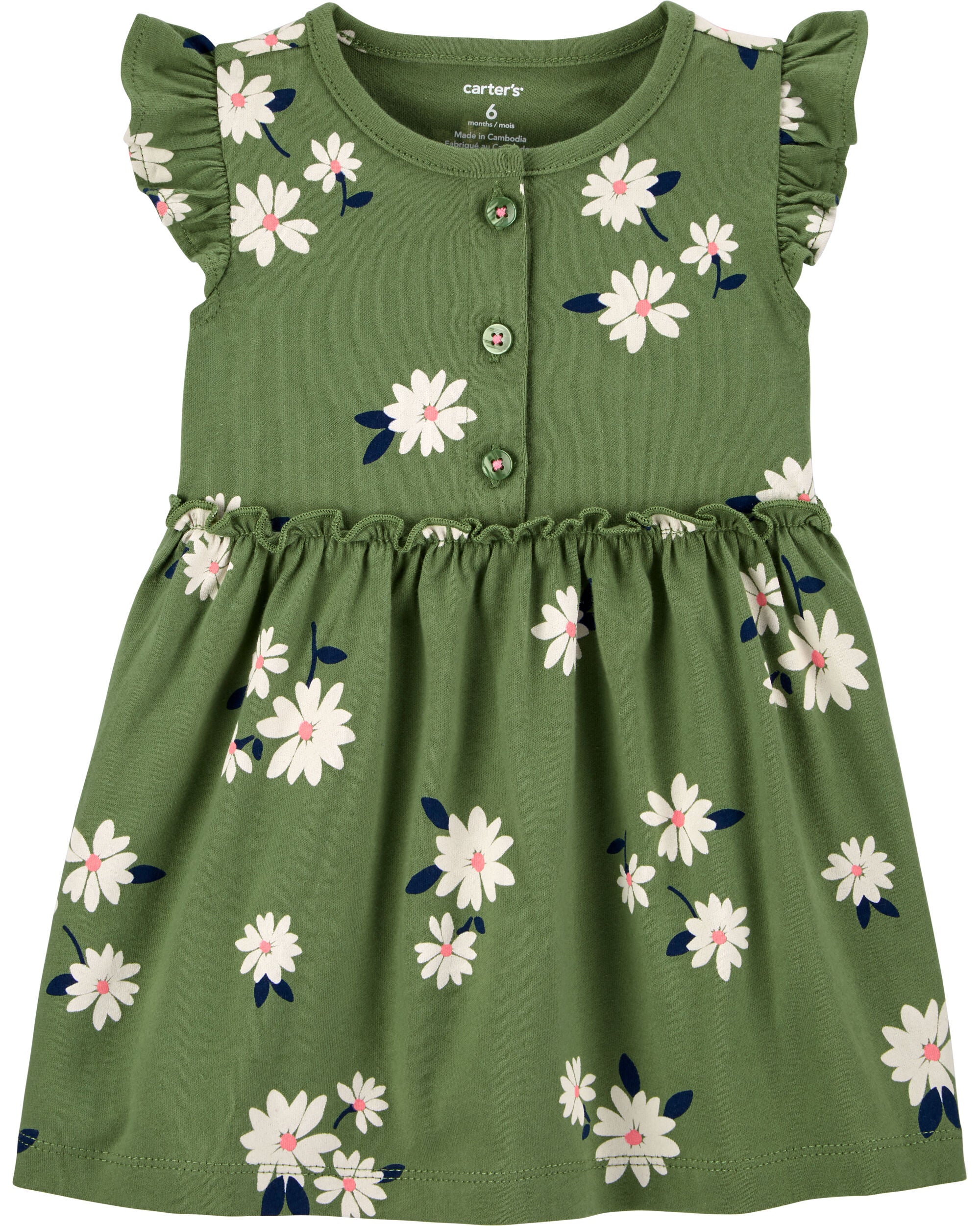 carters green dress