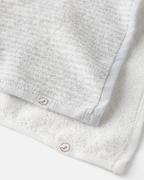  Product image 2 of Baby 2-Pack Organic Cotton Towels