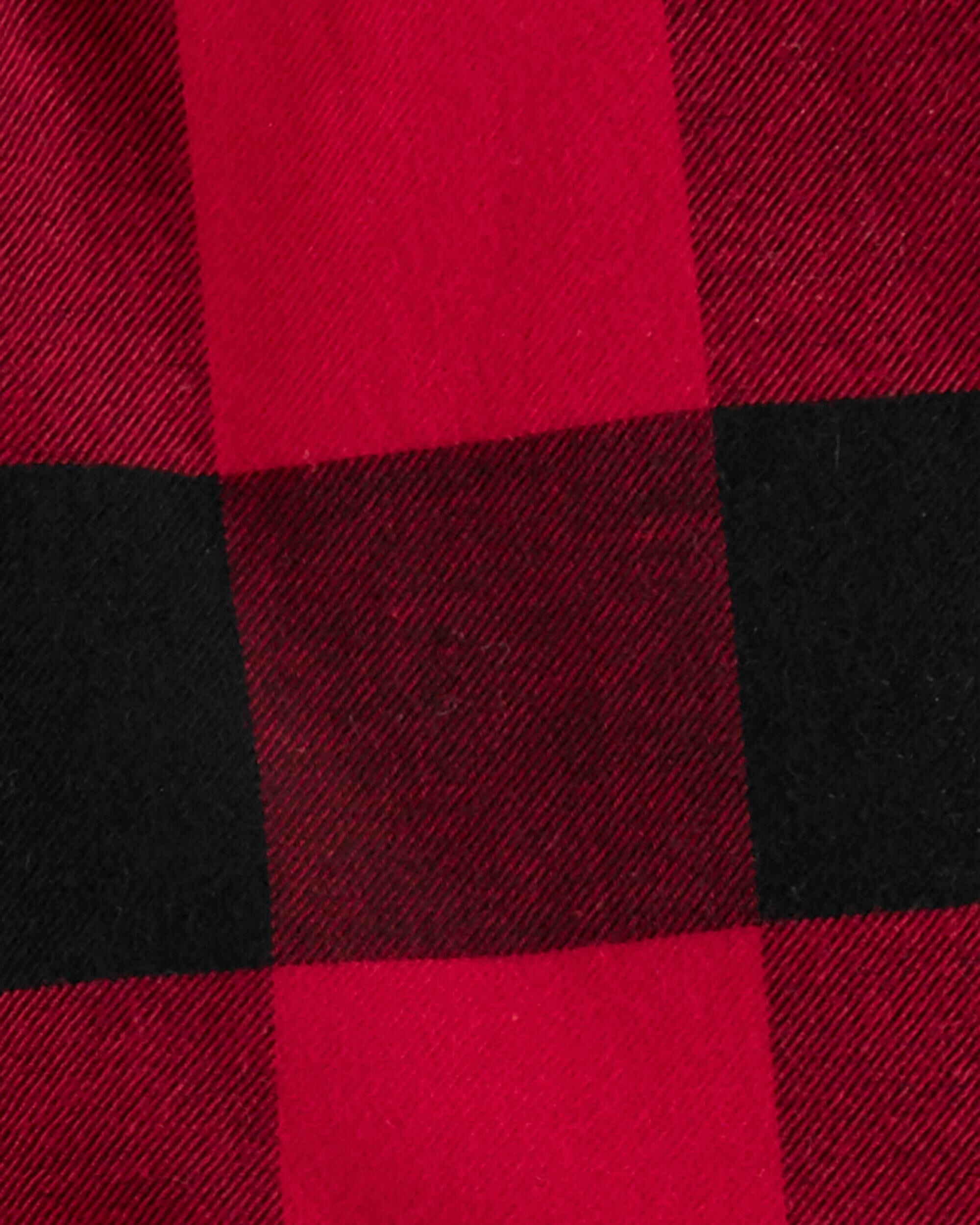 carter's buffalo check holiday dress