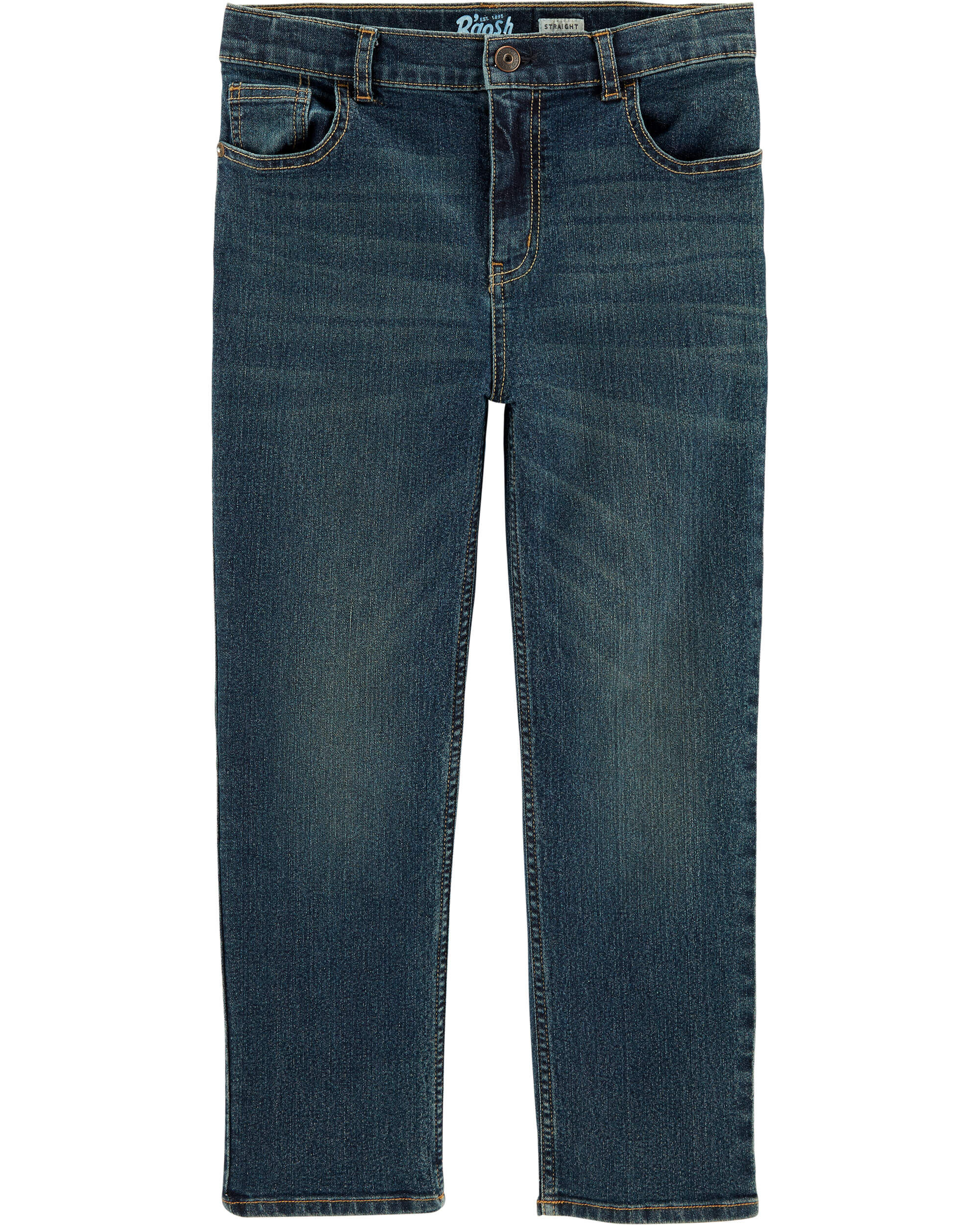 Kid Medium Blue Wash Straight-Leg Jeans - OshKosh | Carter's