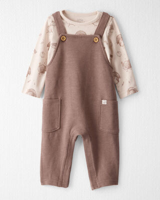 Baby 2-Piece Organic Cotton Sweater Knit Set in Stripes