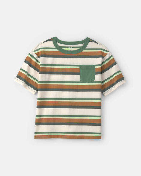 boys striped short-sleeve t-shirt