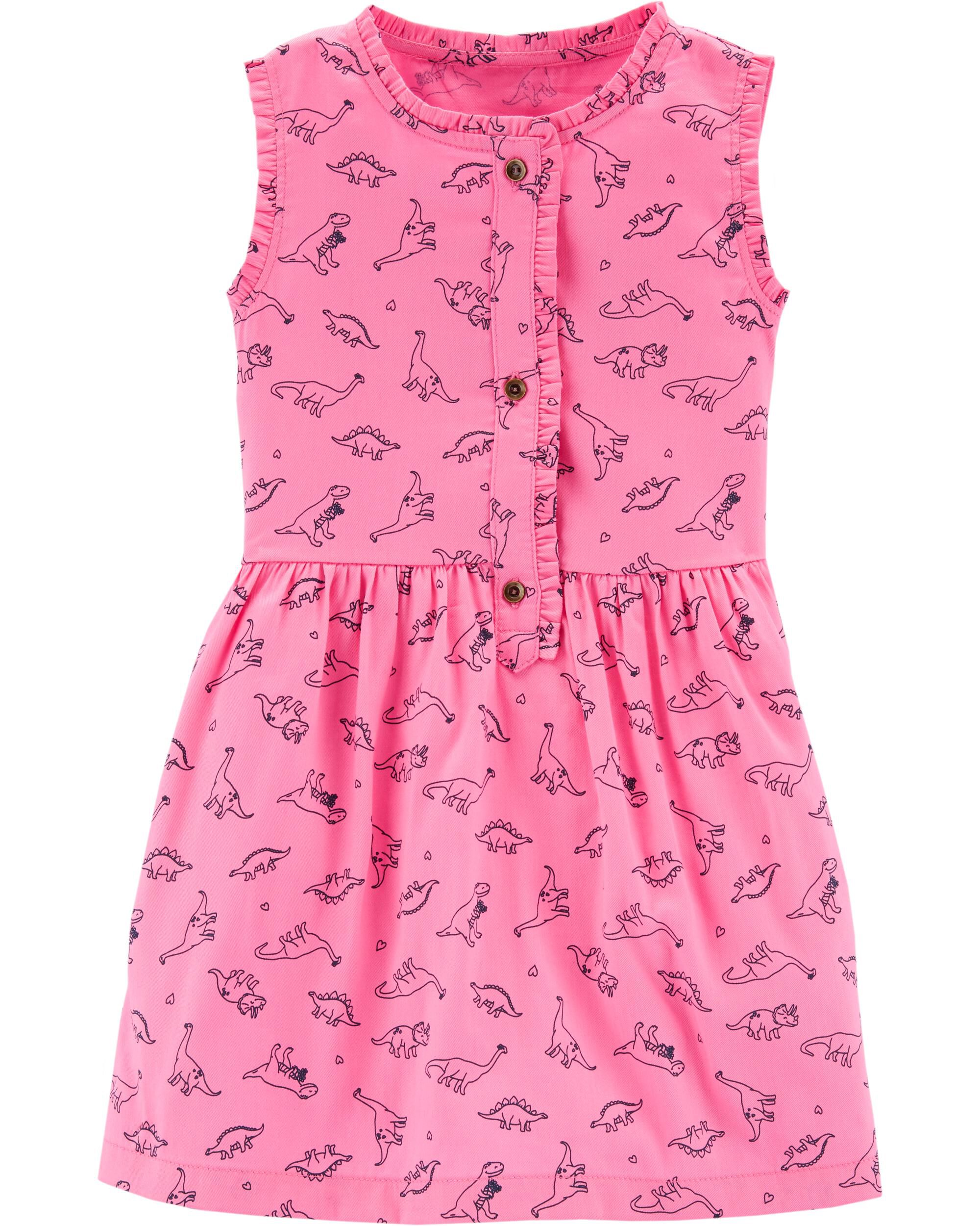 carters dinosaur dress