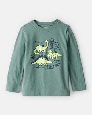 Toddler Boy Mammoth Long-Sleeve Graphic Tee - Red