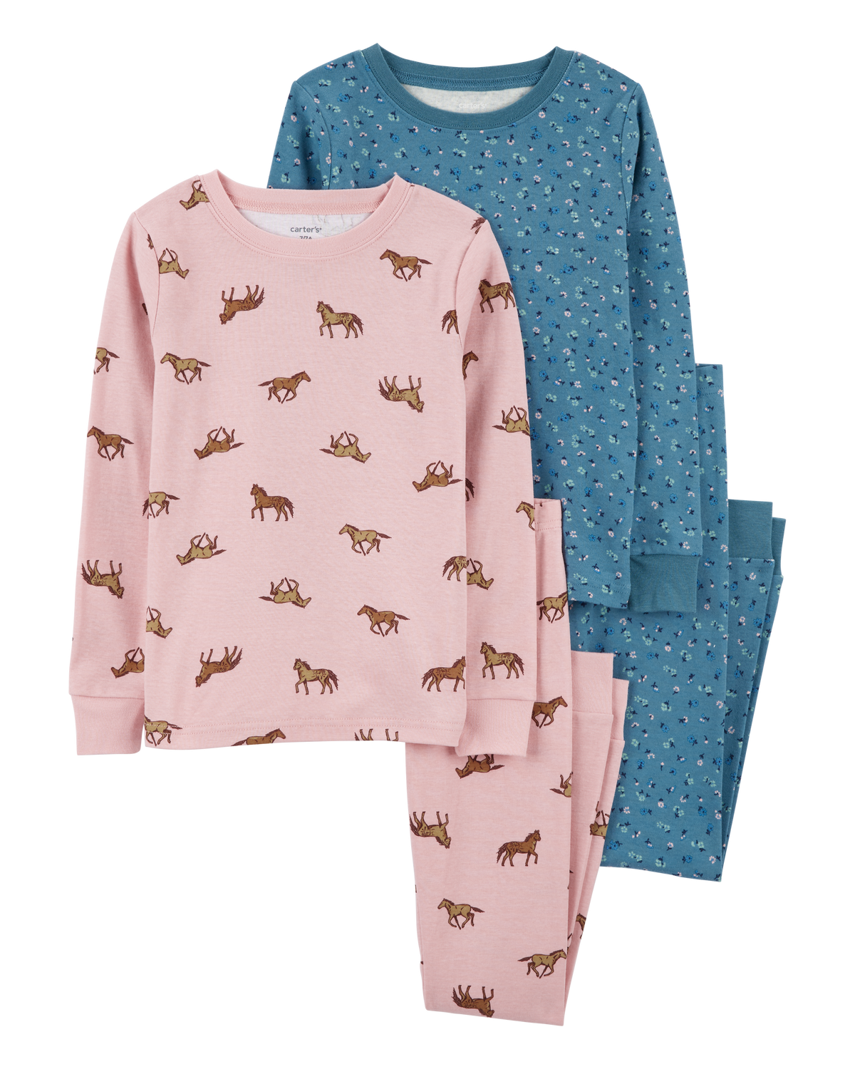 Kid 4 Piece Horse 100 Snug Fit Cotton Pajamas Carter s Carter s