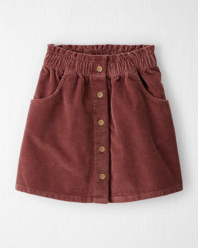 Product image 1 of Girls Organic Cotton Corduroy Skirt