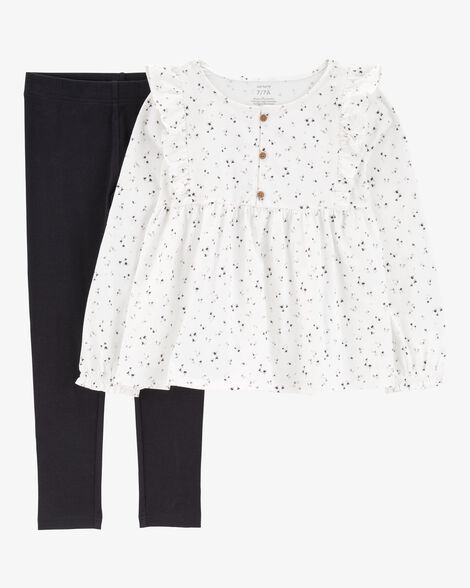  Product image 1 of Kid 2-Piece Floral Top & Legging Set