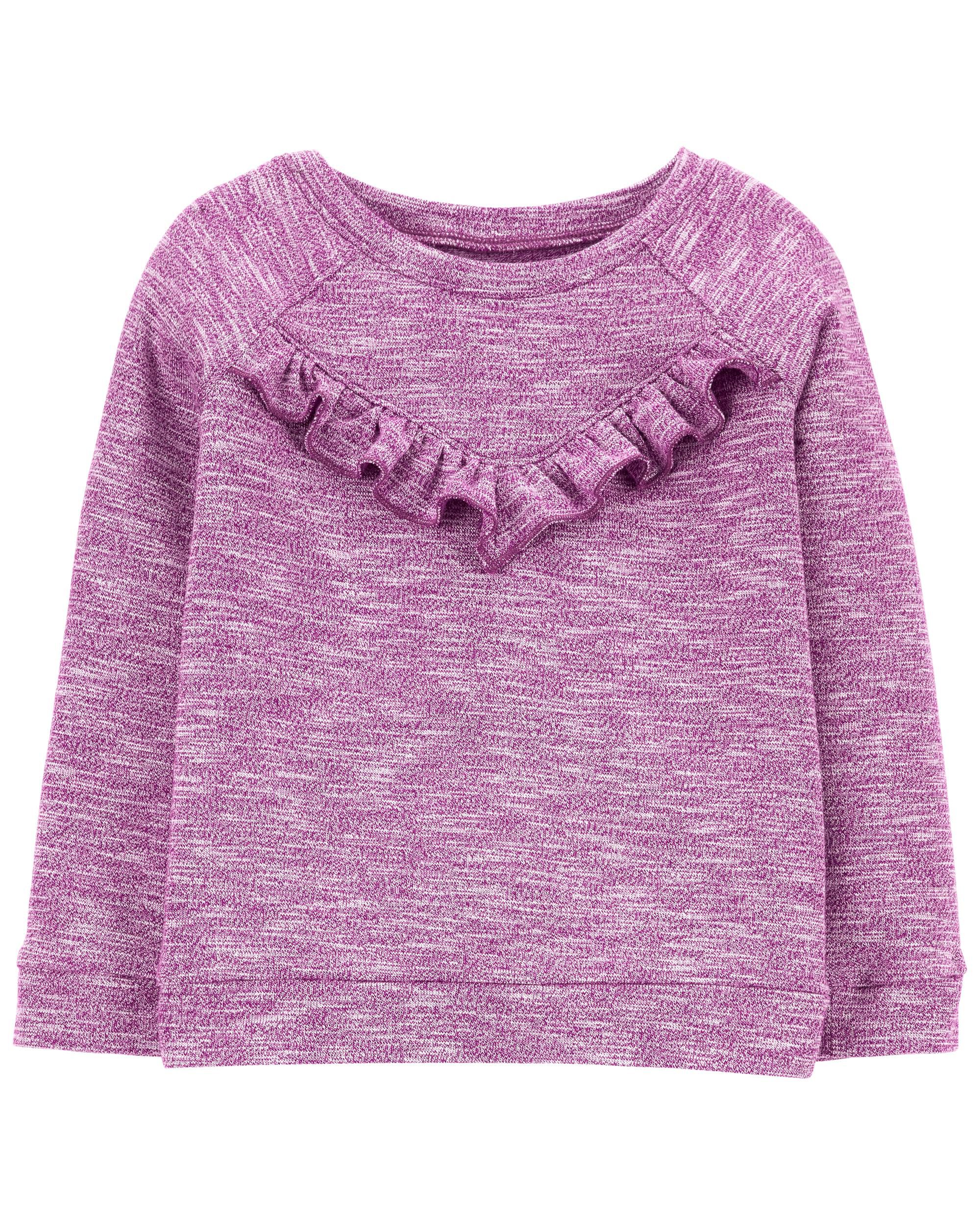 *CLEARANCE* Ruffle Long-Sleeve Top