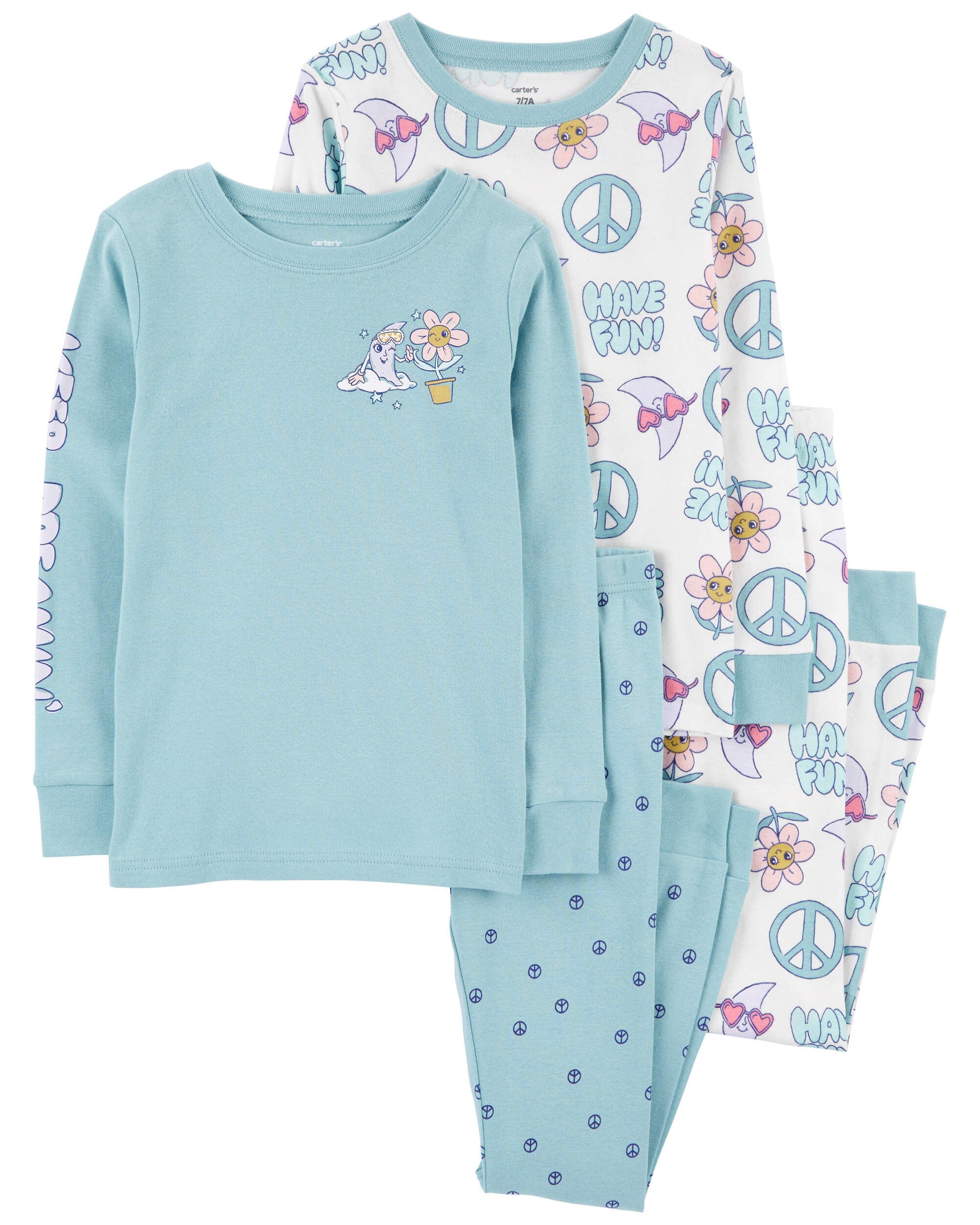 Kid 2 Piece Frozen 100 Snug Fit Cotton Pajamas Carter s Carter s