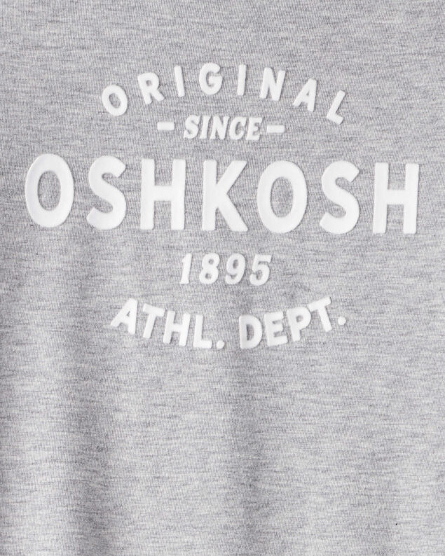Product image 2 of Kid Jersey OshKosh Logo Long-Sleeve Shirt - Grey