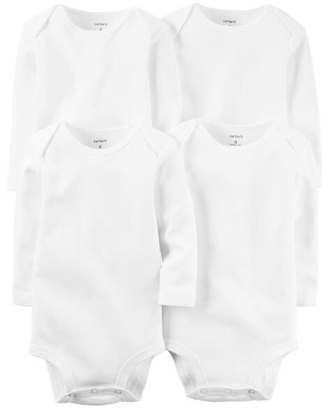 4-Pack Long Sleeve Original Bodysuits