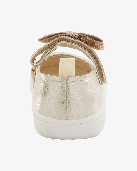  Product image 3 of  Every Step® First Walker Mary Jane Shoes - Gold