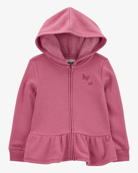  Product image 1 of Toddler Embroidered Peplum Jacket
