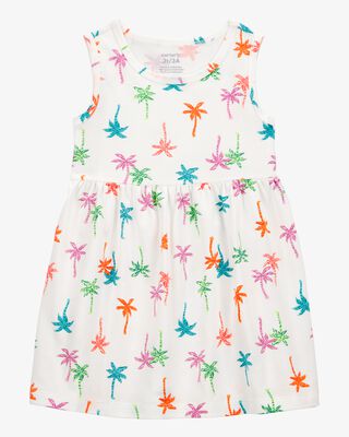 Product image 1 of Toddler Palm Tree Tank Dress